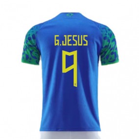 Brasilien Gabriel Jesus 9 2023/2024 Borta Fotbollströjor Kortärmad
